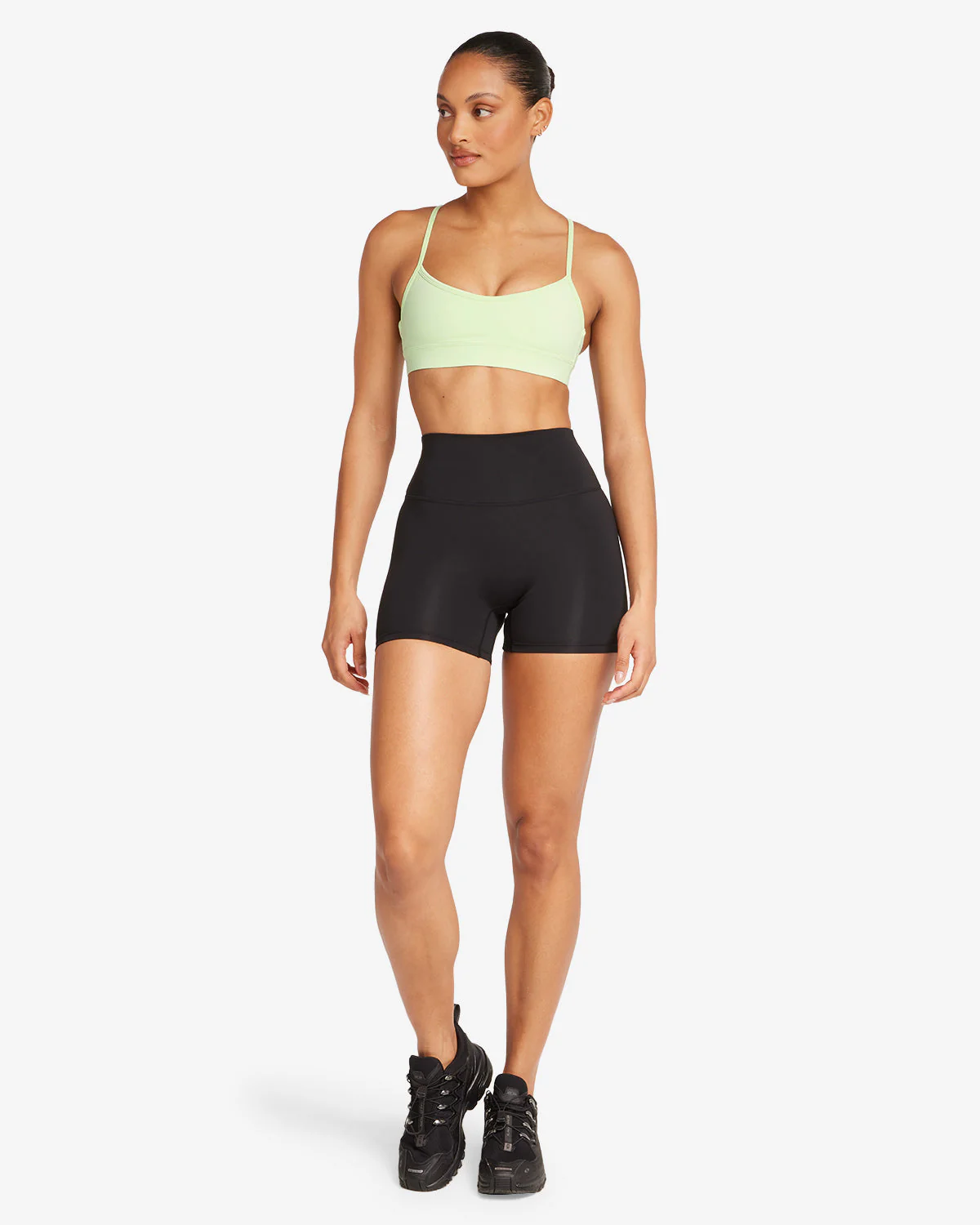 Activluxe Scrunch Shorts 4" | Black - Image 12