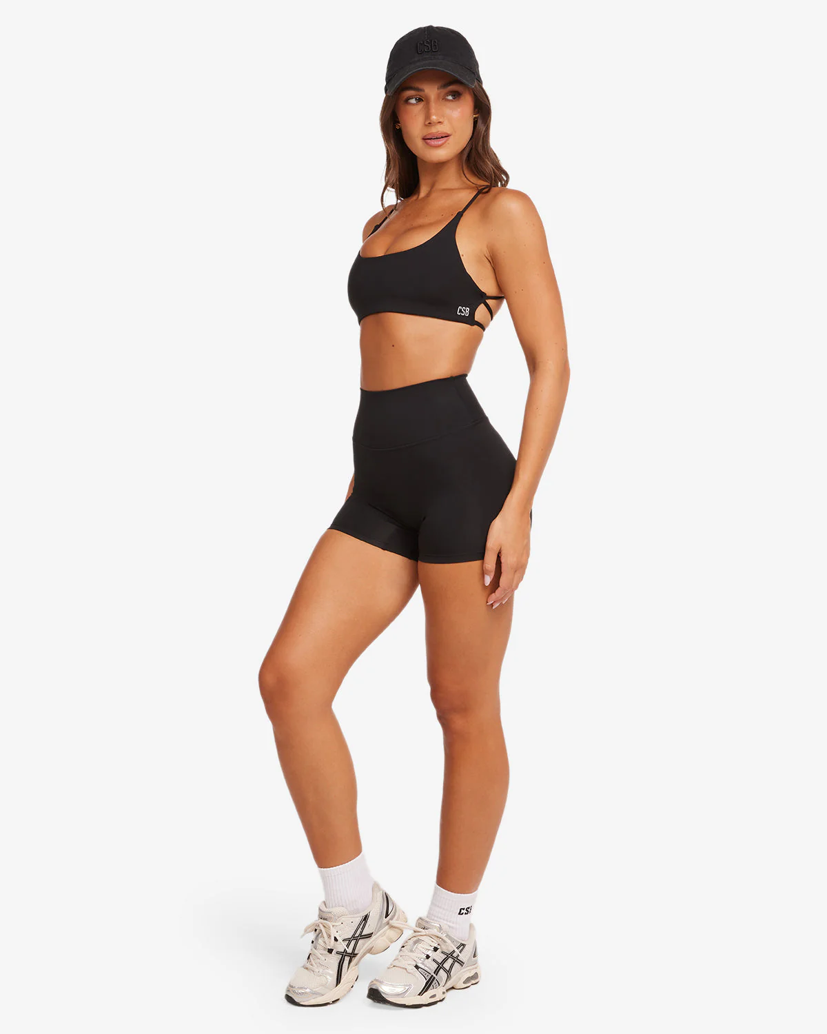 Activluxe Scrunch Shorts 4" | Black - Image 3