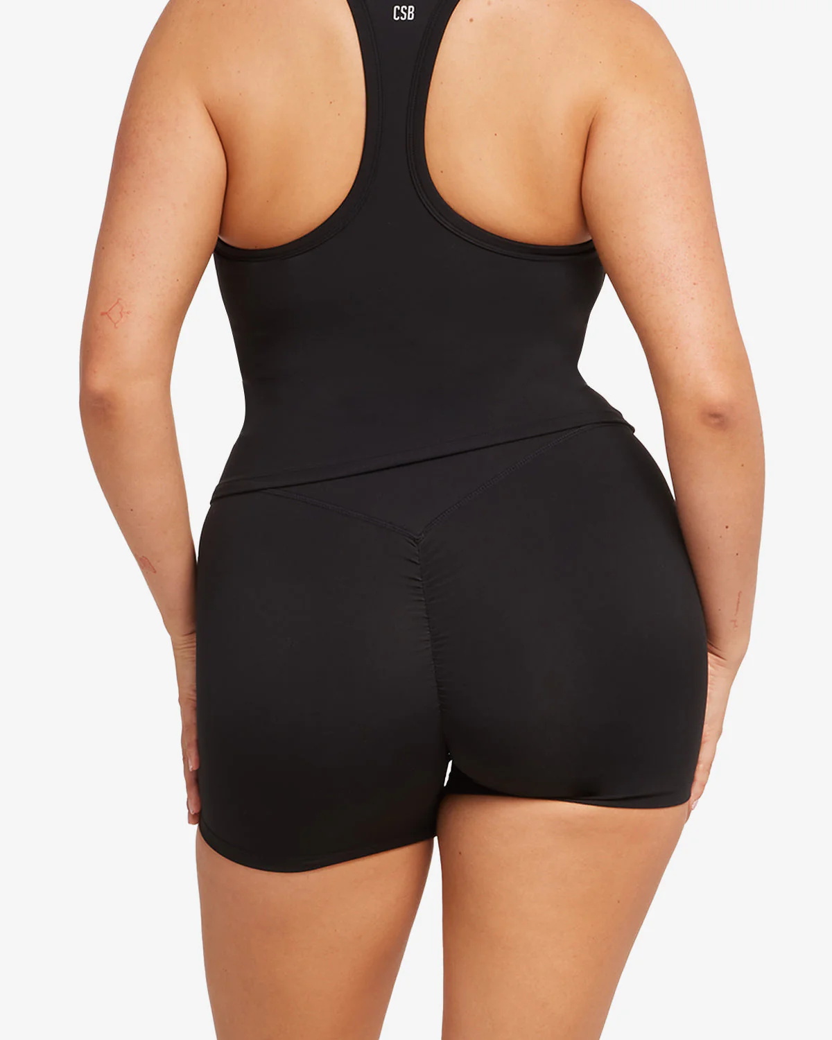 Activluxe Scrunch Shorts 4" | Black - Image 7