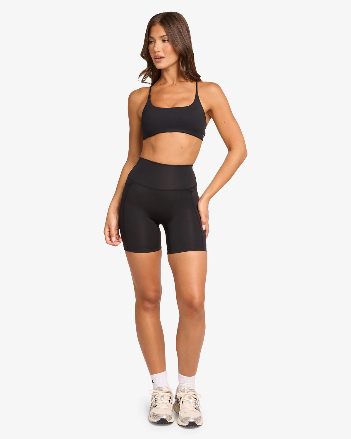 Activluxe Contour Pocket Shorts 6" | Black - Image 4