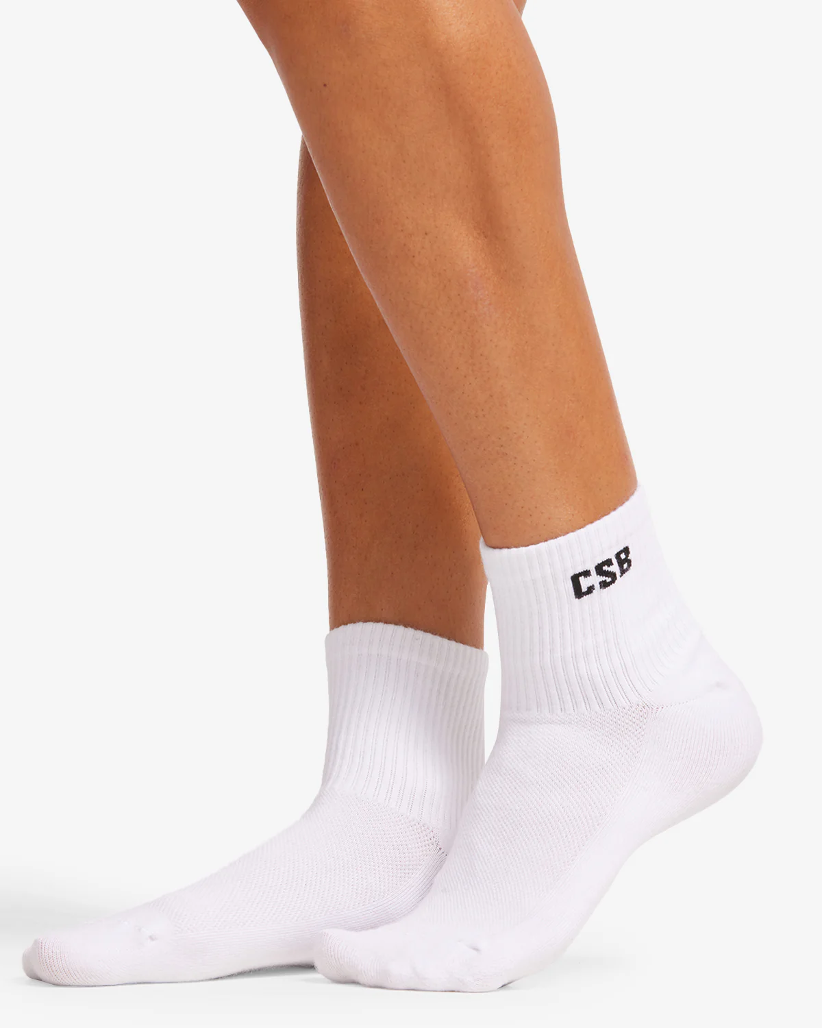 CSB Quarter Socks | White - Image 2