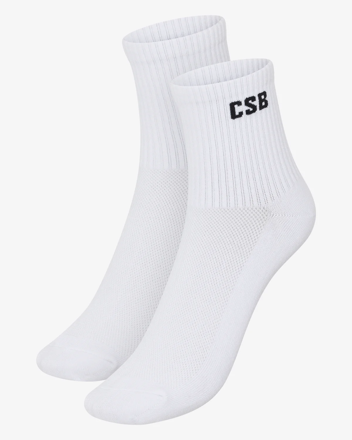 CSB Quarter Socks | White - Image 3