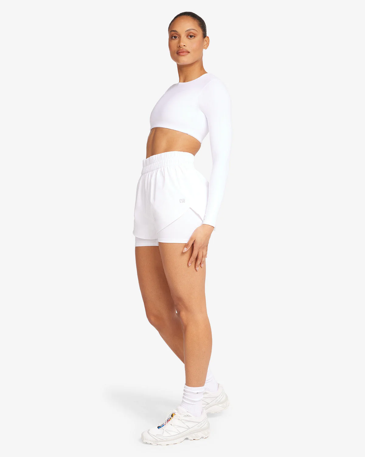 CSB Run Shorts | White - Image 17