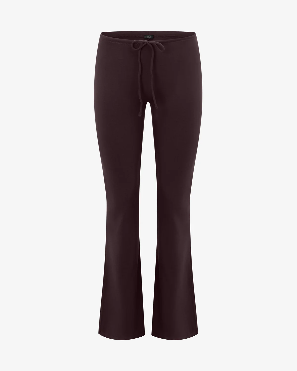 Drawstring Flare Pants | Espresso - Image 9