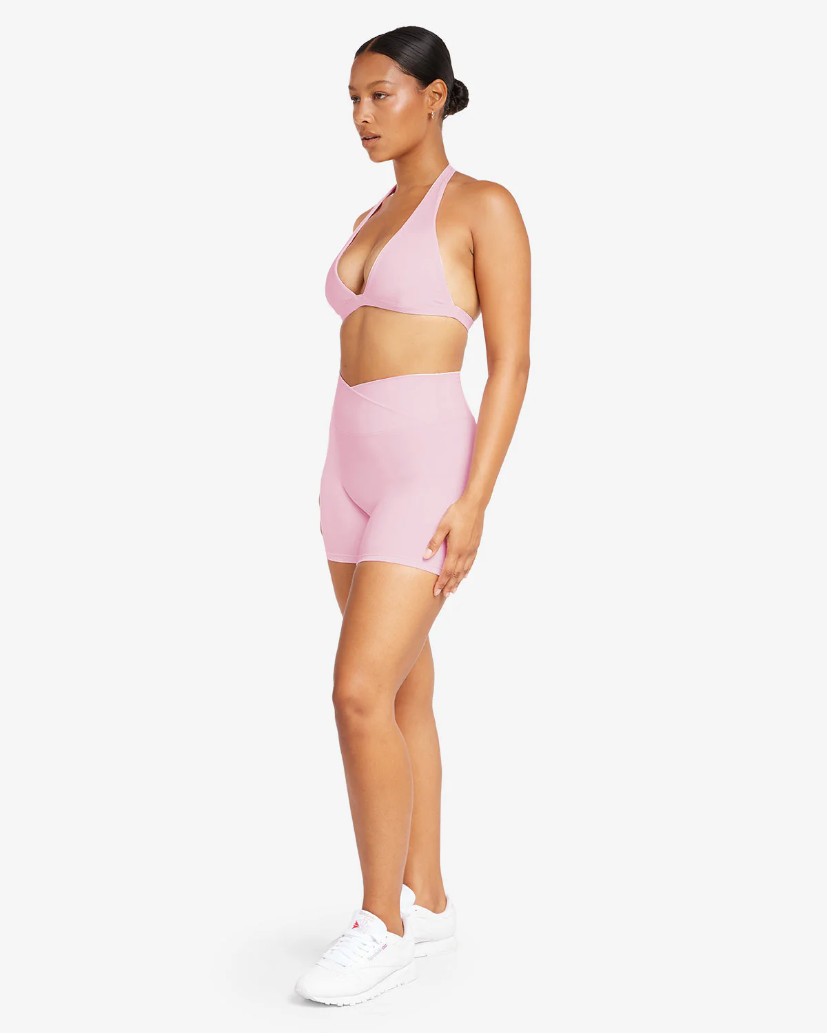 Fade Crossover Scrunch Shorts 5" | Blossom - Image 3