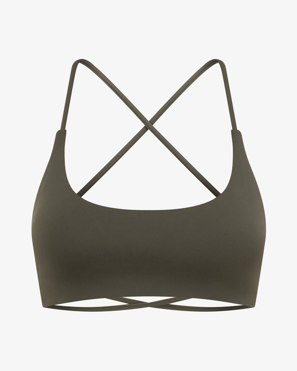 Fade Lexi Support Crop | Deep Olive - Image 6