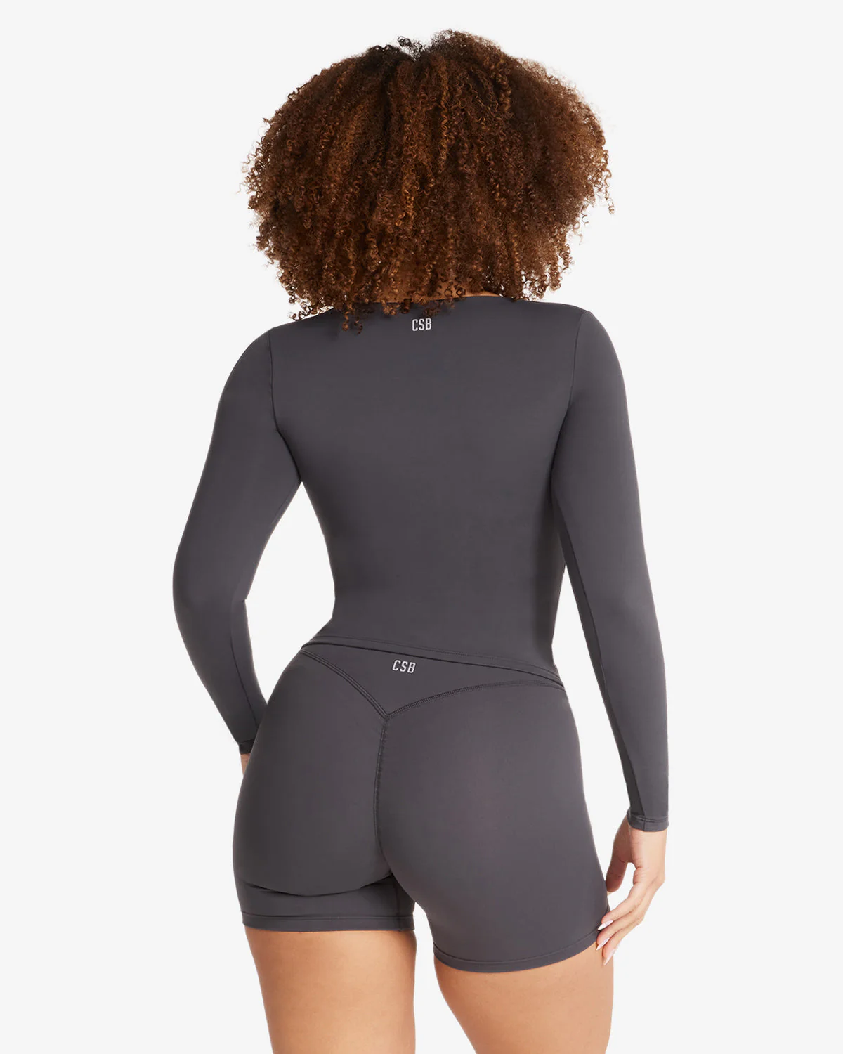 Form Alina Long Sleeve Top | Charcoal - Image 3