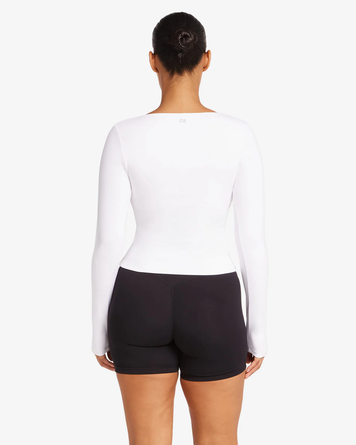 Form Alina Long Sleeve Top | White - Image 3