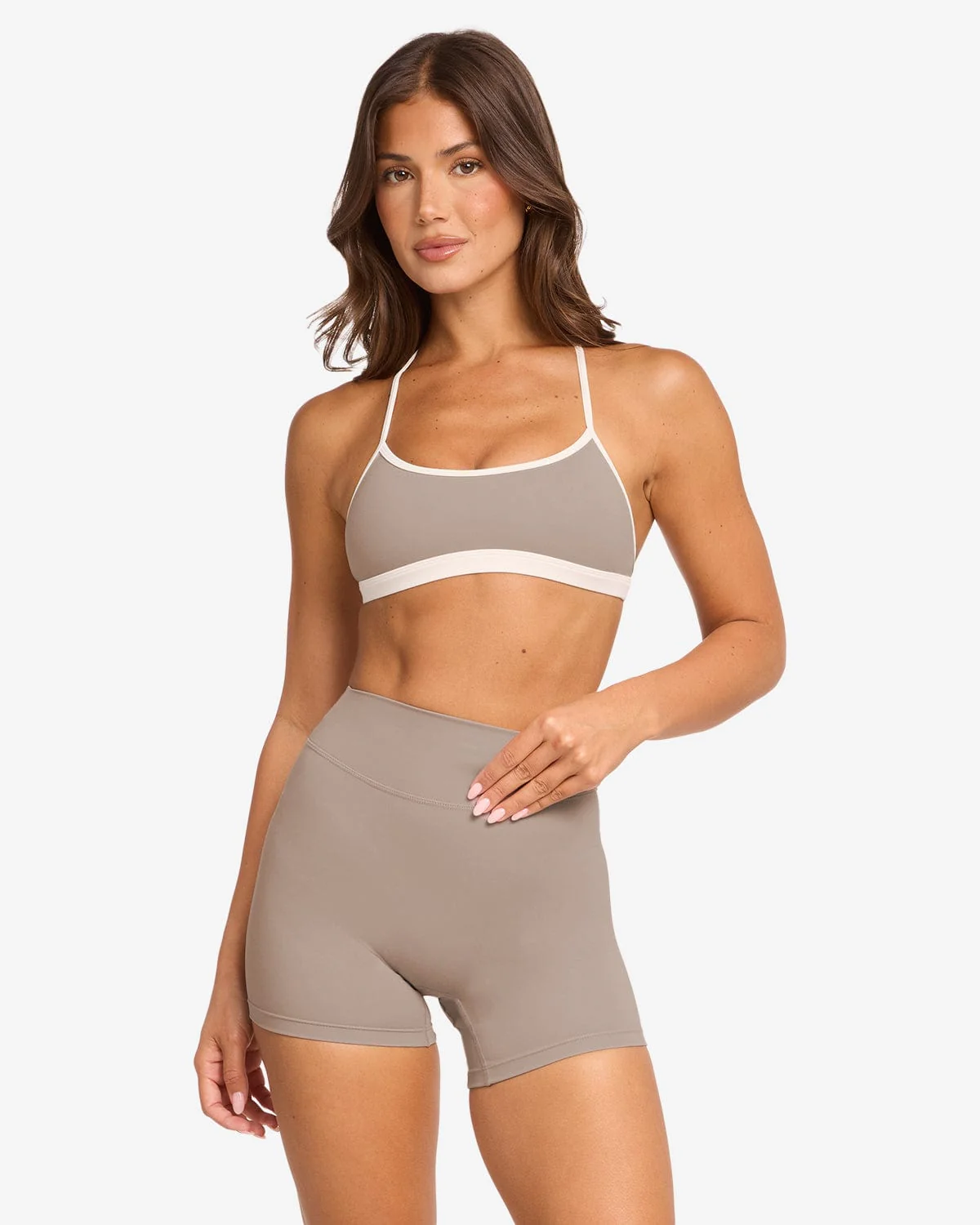 Form Ava Crop | Latte Two Tone - Image 4