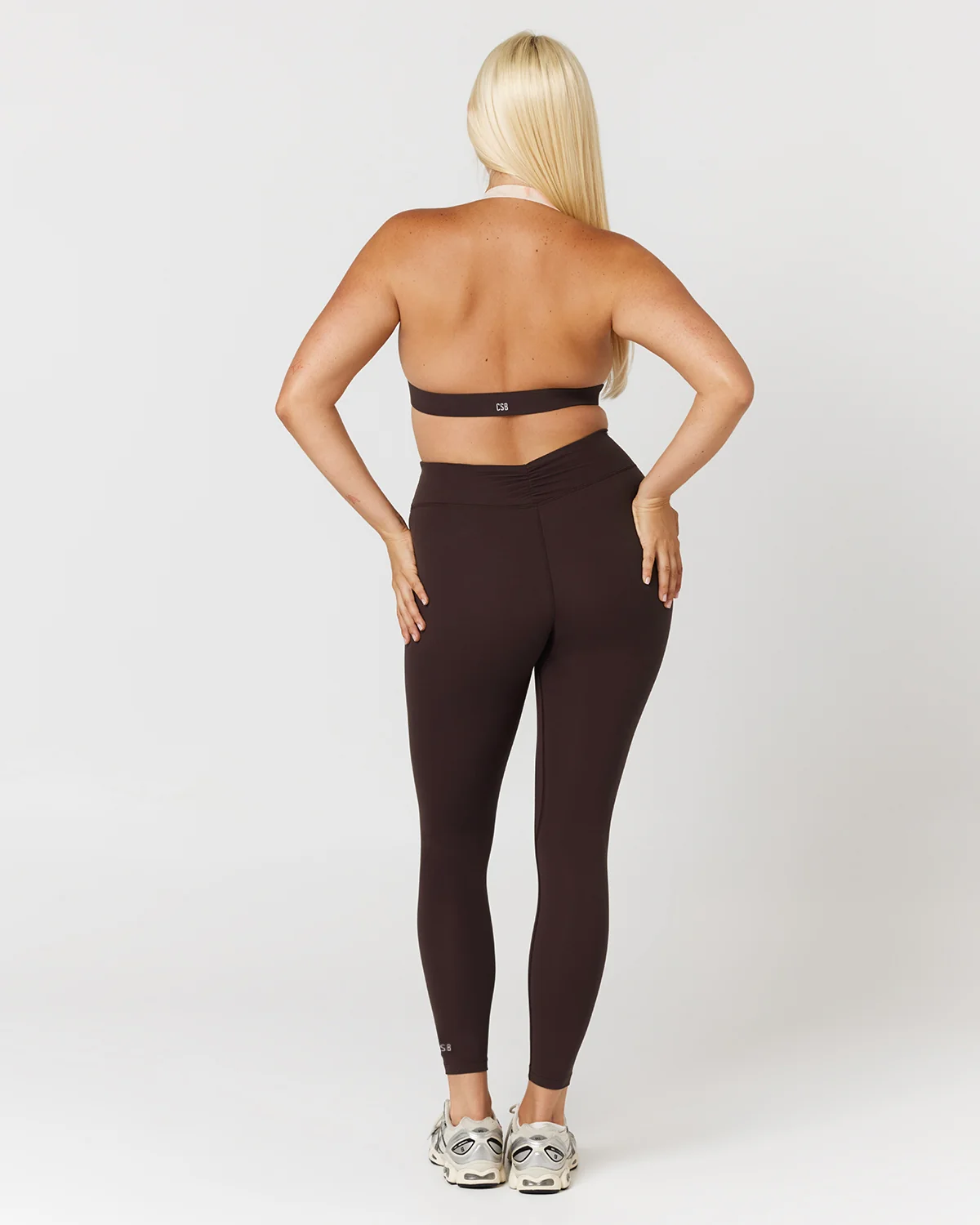Form Gather Waist Leggings | Espresso - Image 6