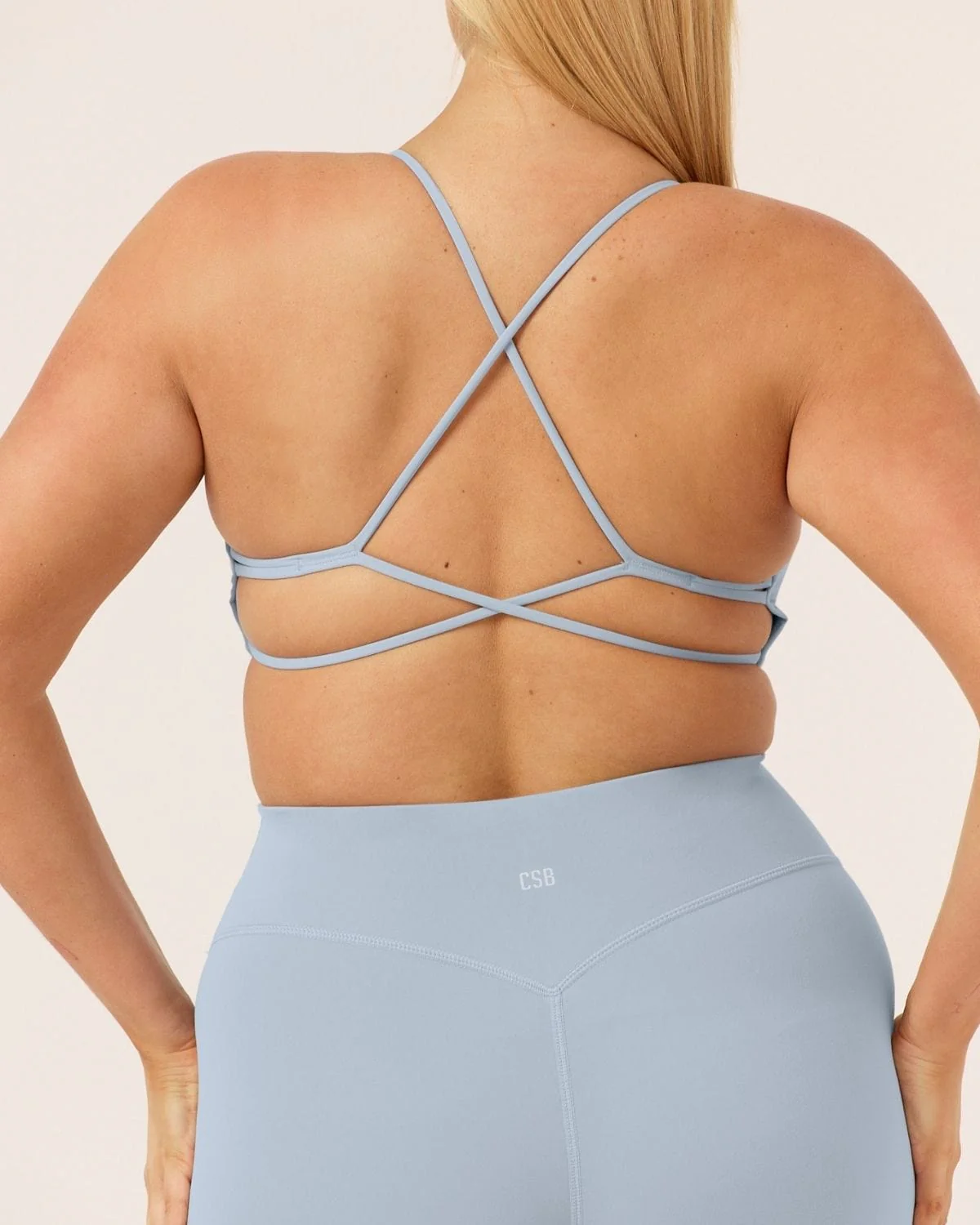 Form Hailey Crop | Dusty Blue - Image 5