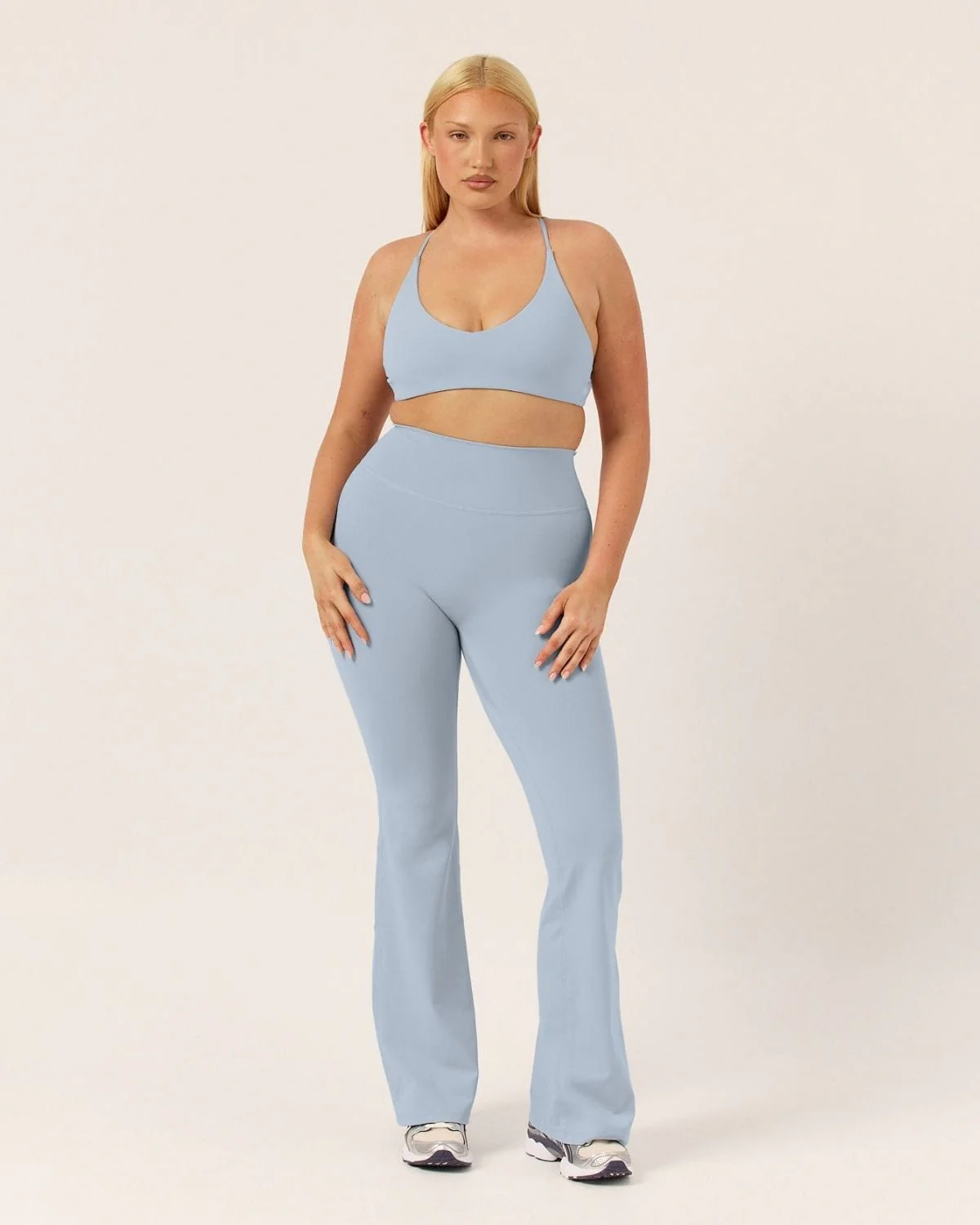 Form Hailey Crop | Dusty Blue - Image 6