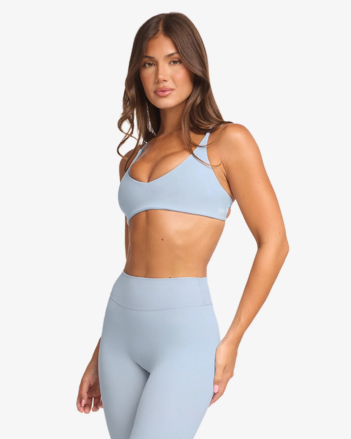 Form Hailey Crop | Dusty Blue - Image 9