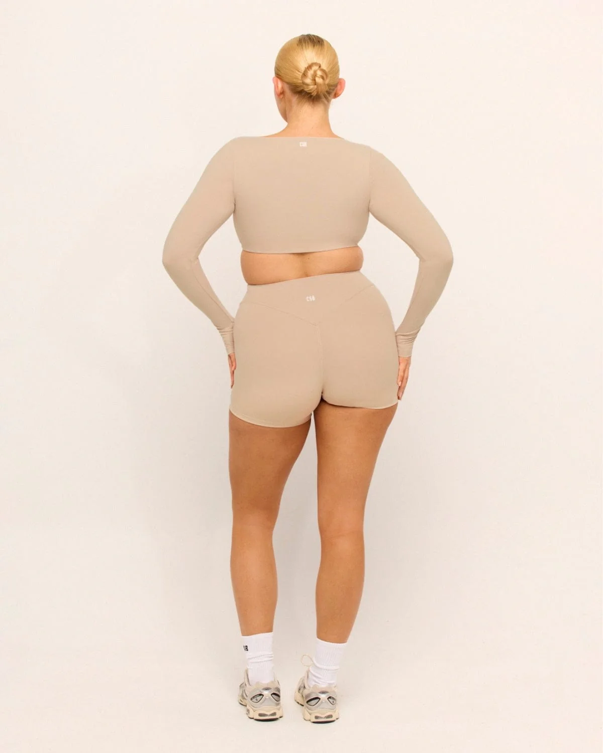Form Contour Long Sleeve Crop | Fawn - Image 6