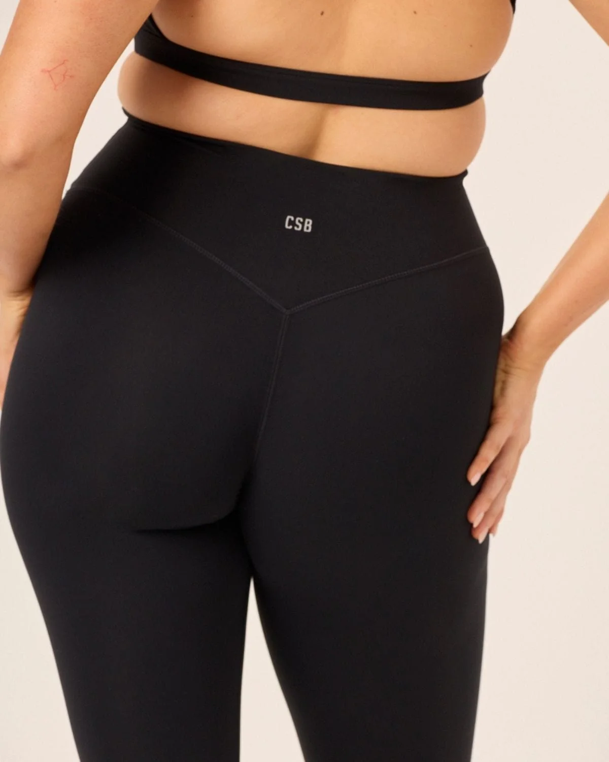 Form Invisible Scrunch High Waist Leggings | Black - Image 7