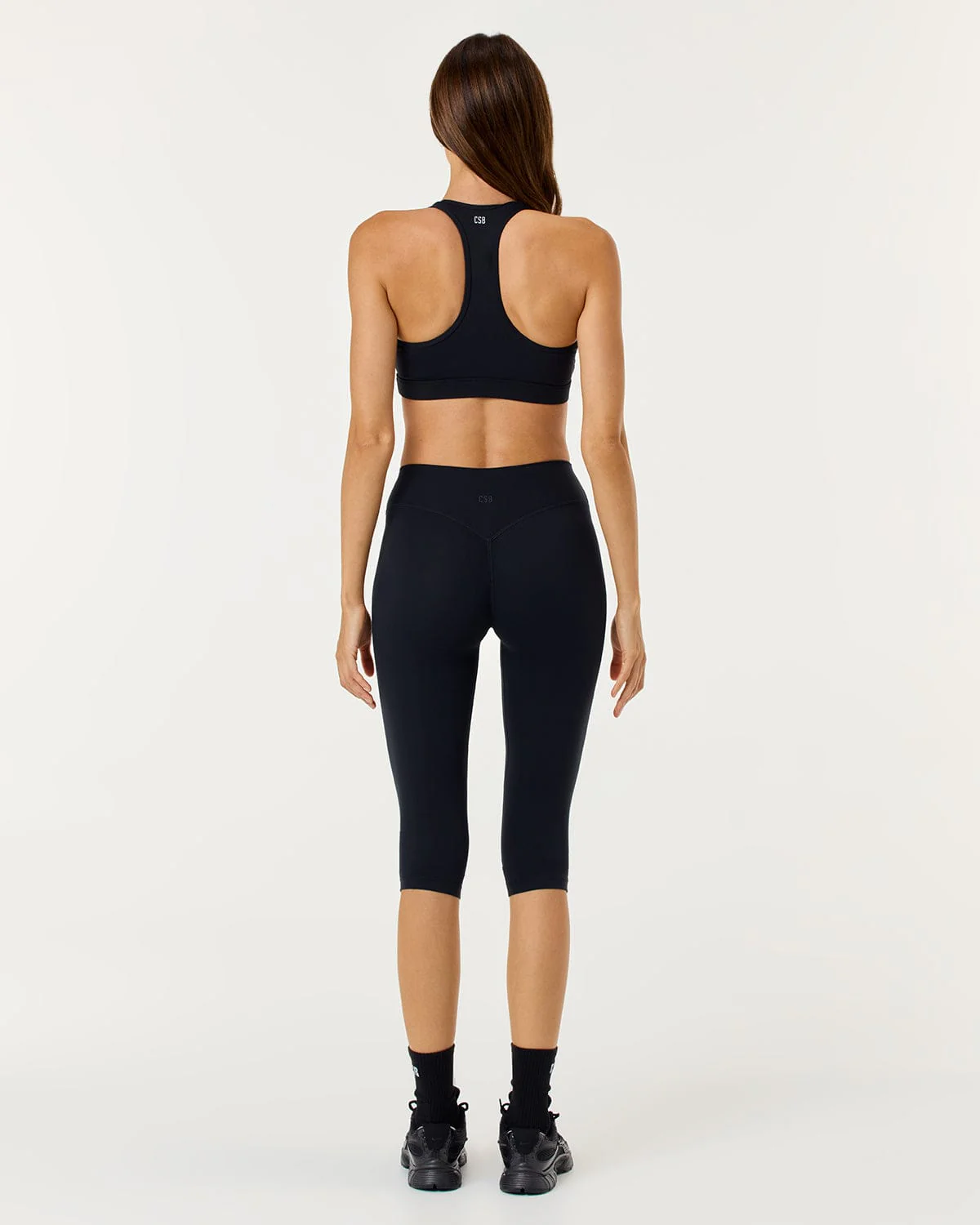 Form Invisible Scrunch Capri Leggings | Black - Image 3