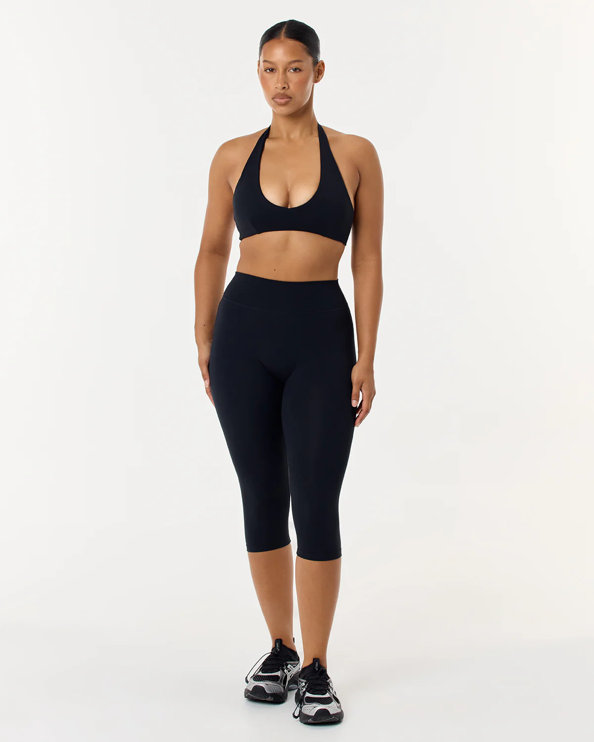 Form Invisible Scrunch Capri Leggings | Black - Image 4