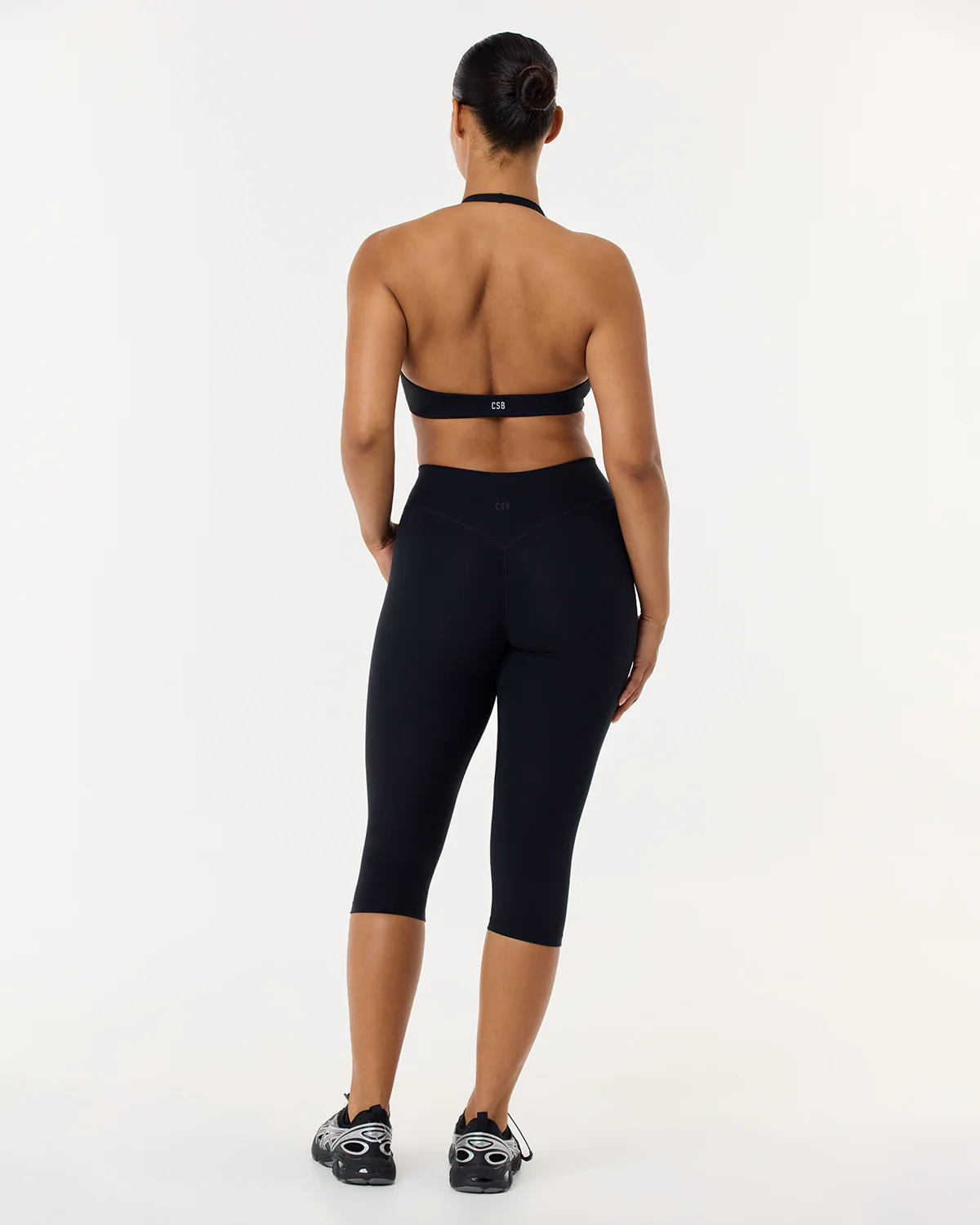 Form Invisible Scrunch Capri Leggings | Black - Image 6
