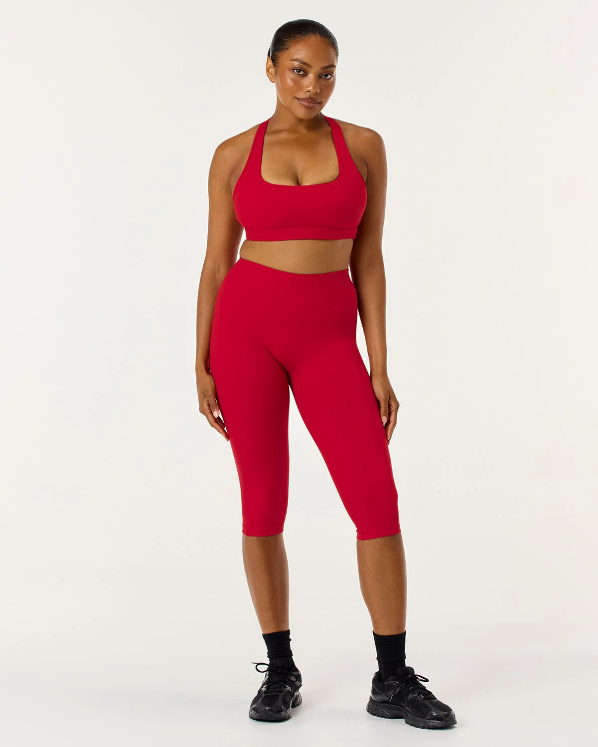 Form Invisible Scrunch Capri Leggings | Chilli - Image 3