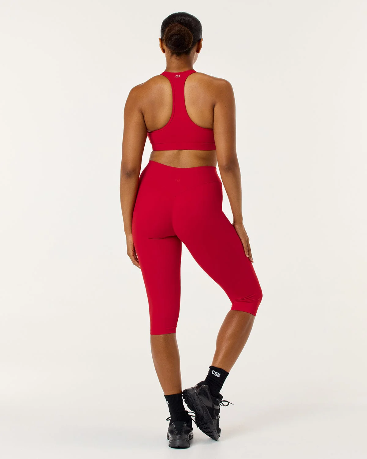 Form Invisible Scrunch Capri Leggings | Chilli - Image 4