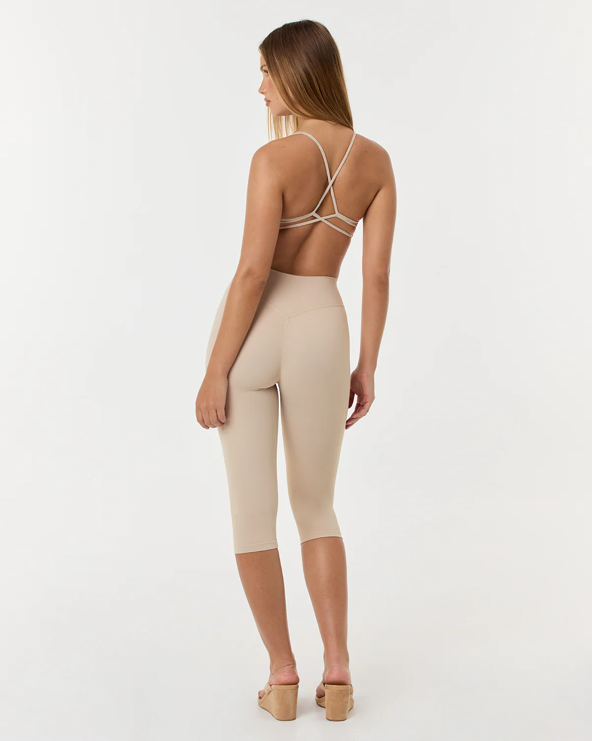 Form Invisible Scrunch Capri Leggings | Fawn - Image 3