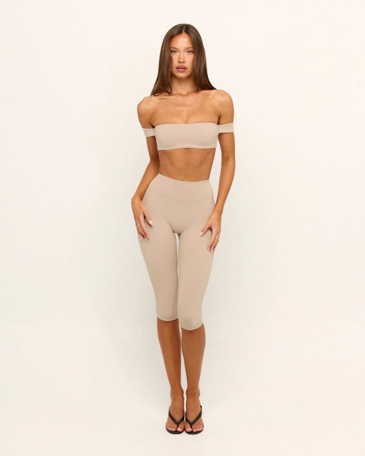 Form Invisible Scrunch Capri Leggings | Fawn - Image 6