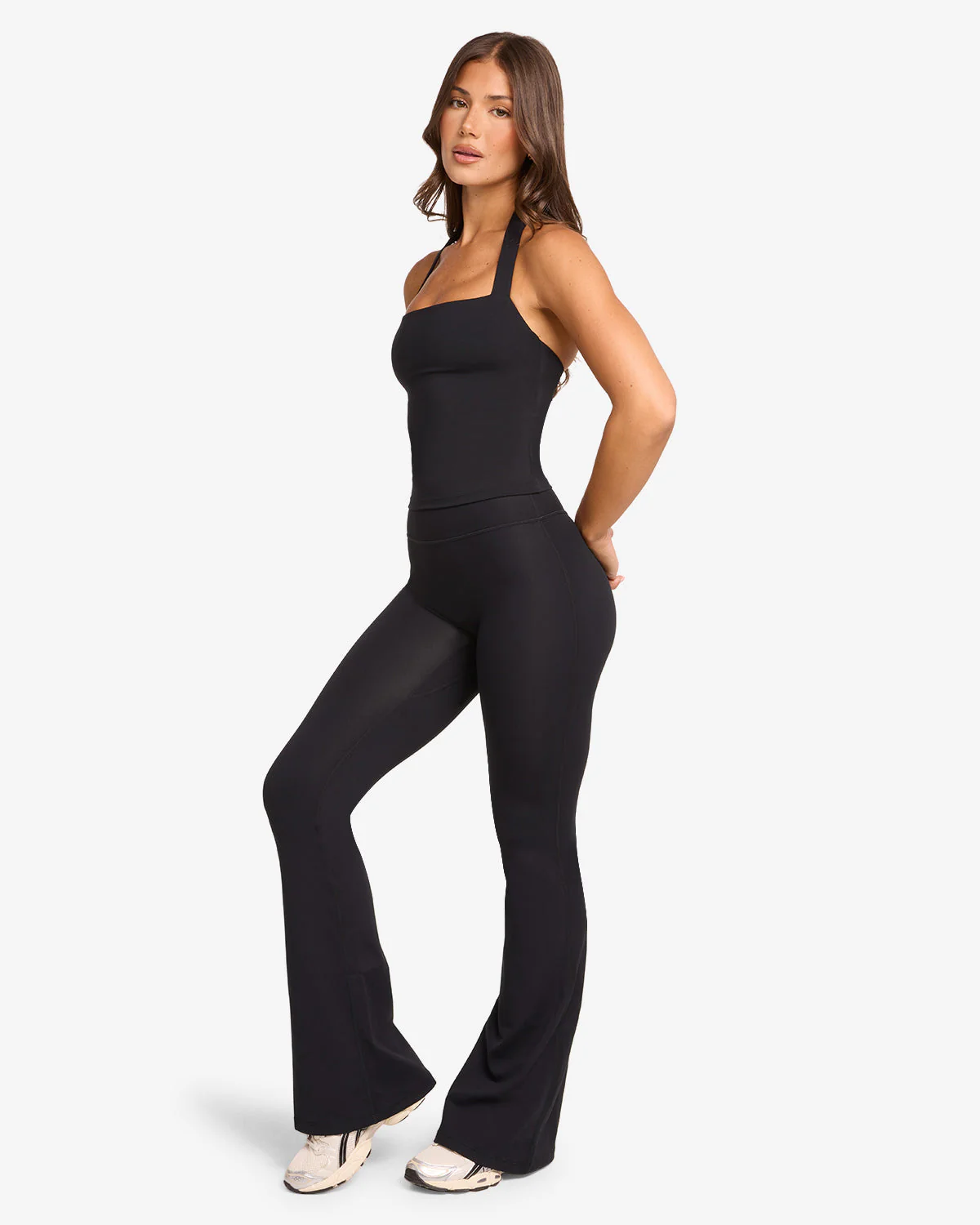 Form Invisible Scrunch Flare Leggings Tall | Black - Image 8