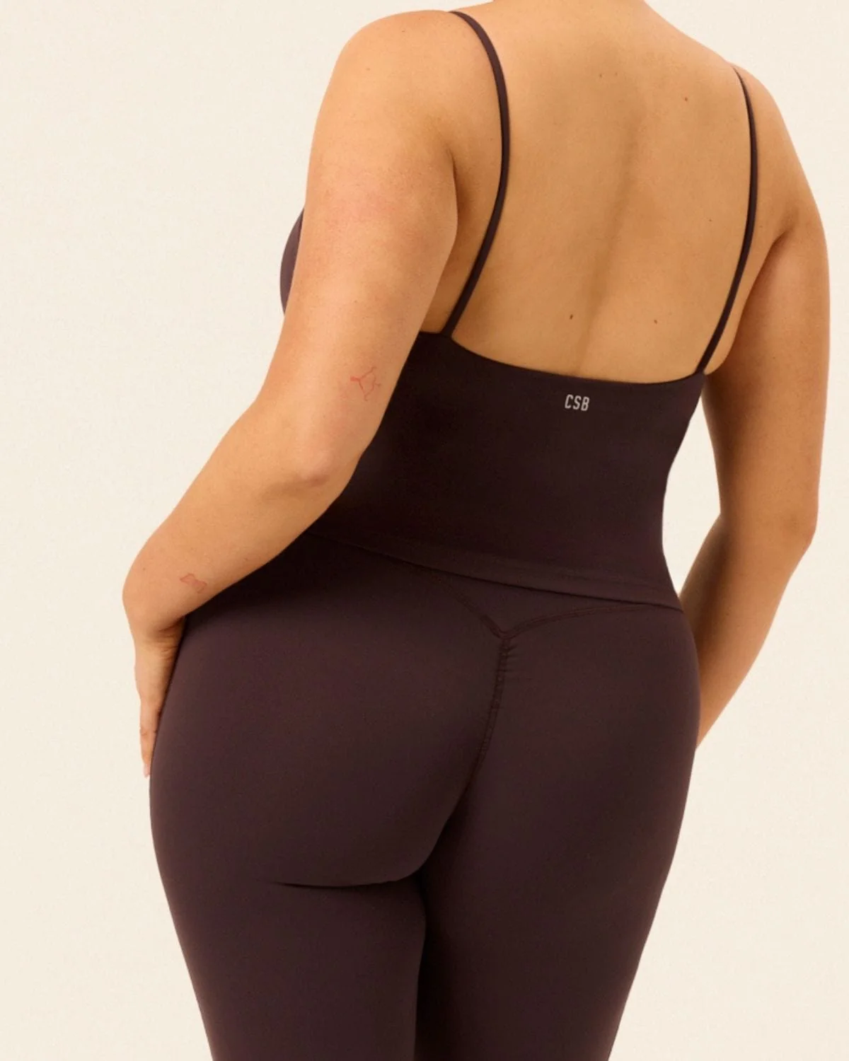 Form Invisible Scrunch Flare Leggings Tall | Espresso - Image 4