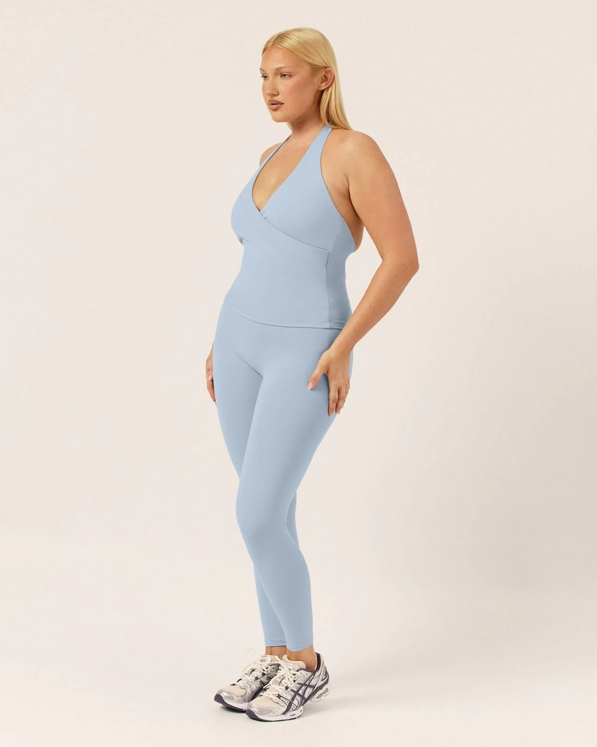Form Invisible Scrunch Leggings | Dusty Blue - Image 6