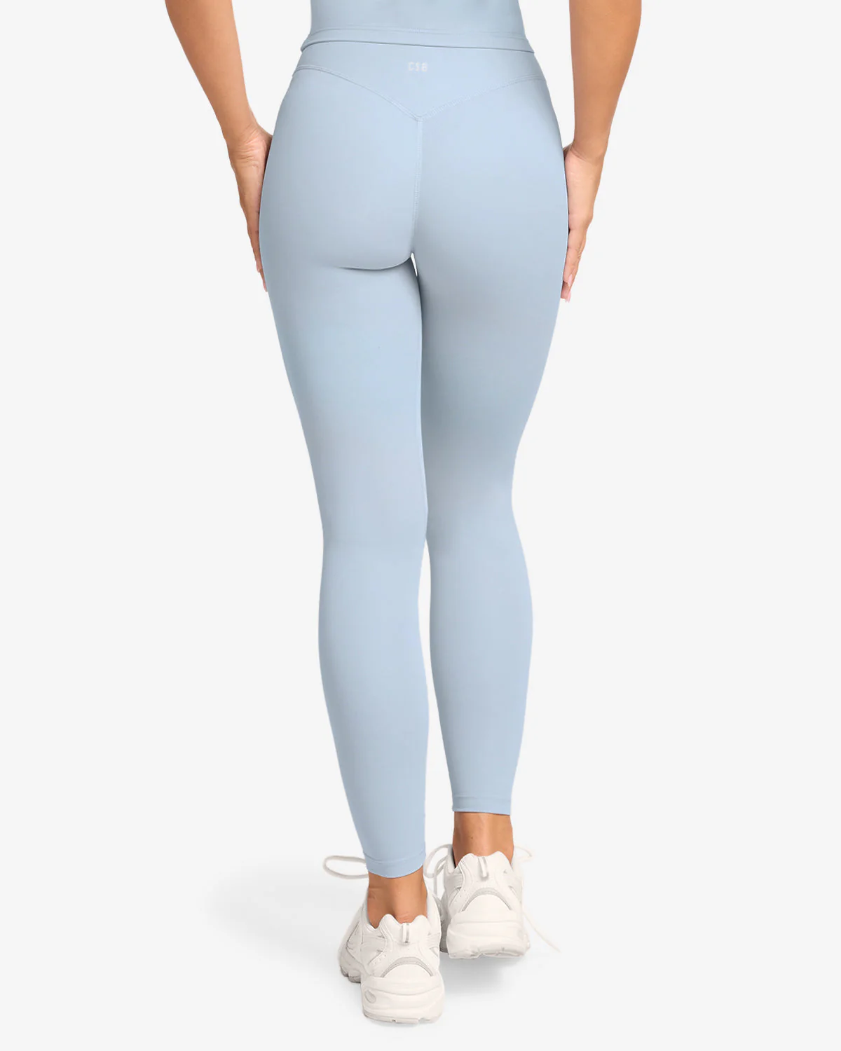 Form Invisible Scrunch Leggings | Dusty Blue - Image 8