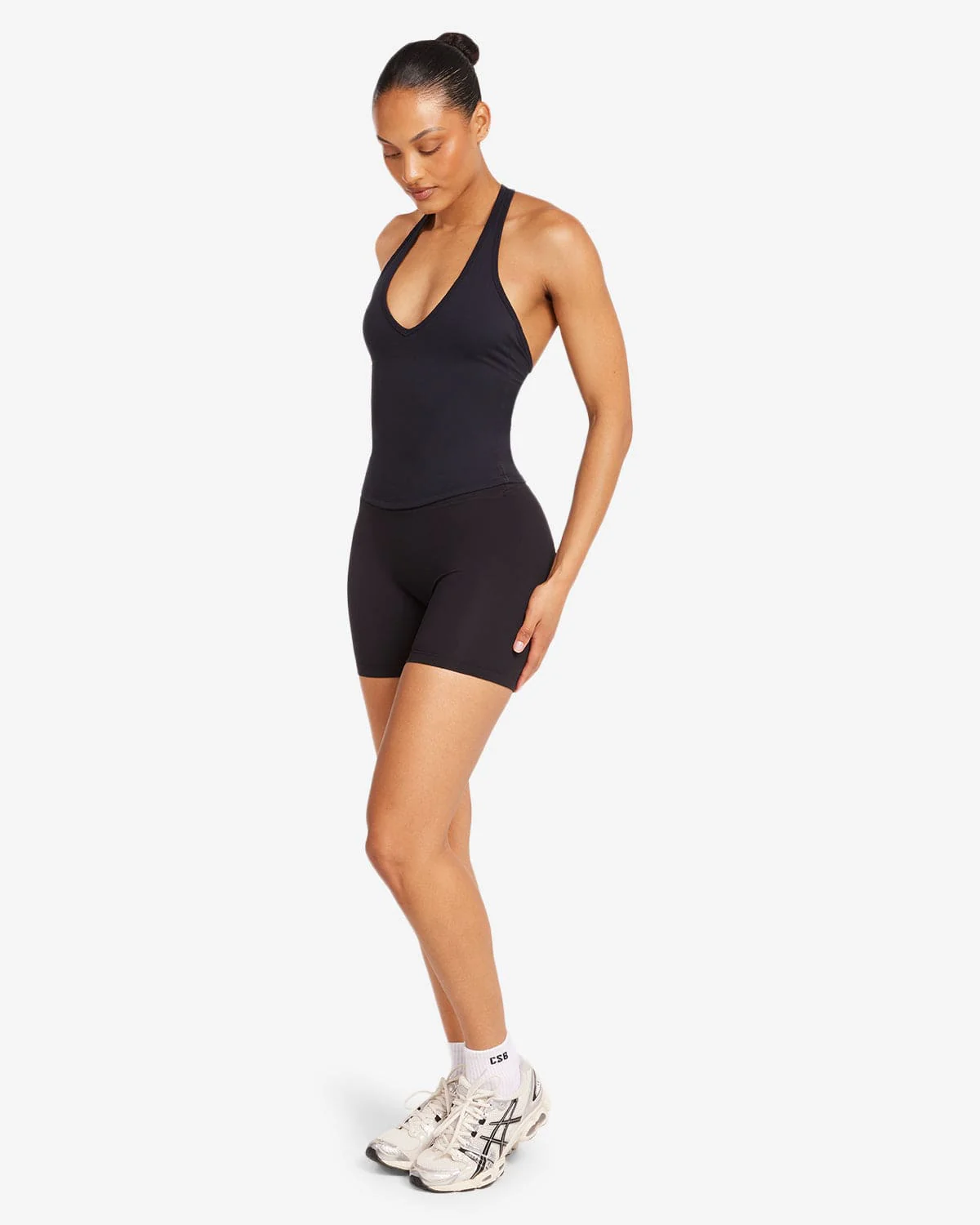Form Invisible Scrunch Shorts 5" | Black - Image 11