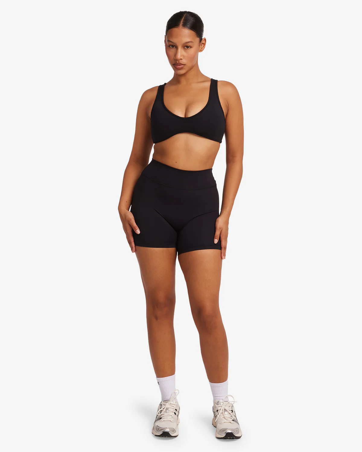 Form Invisible Scrunch Shorts 5" | Black - Image 18