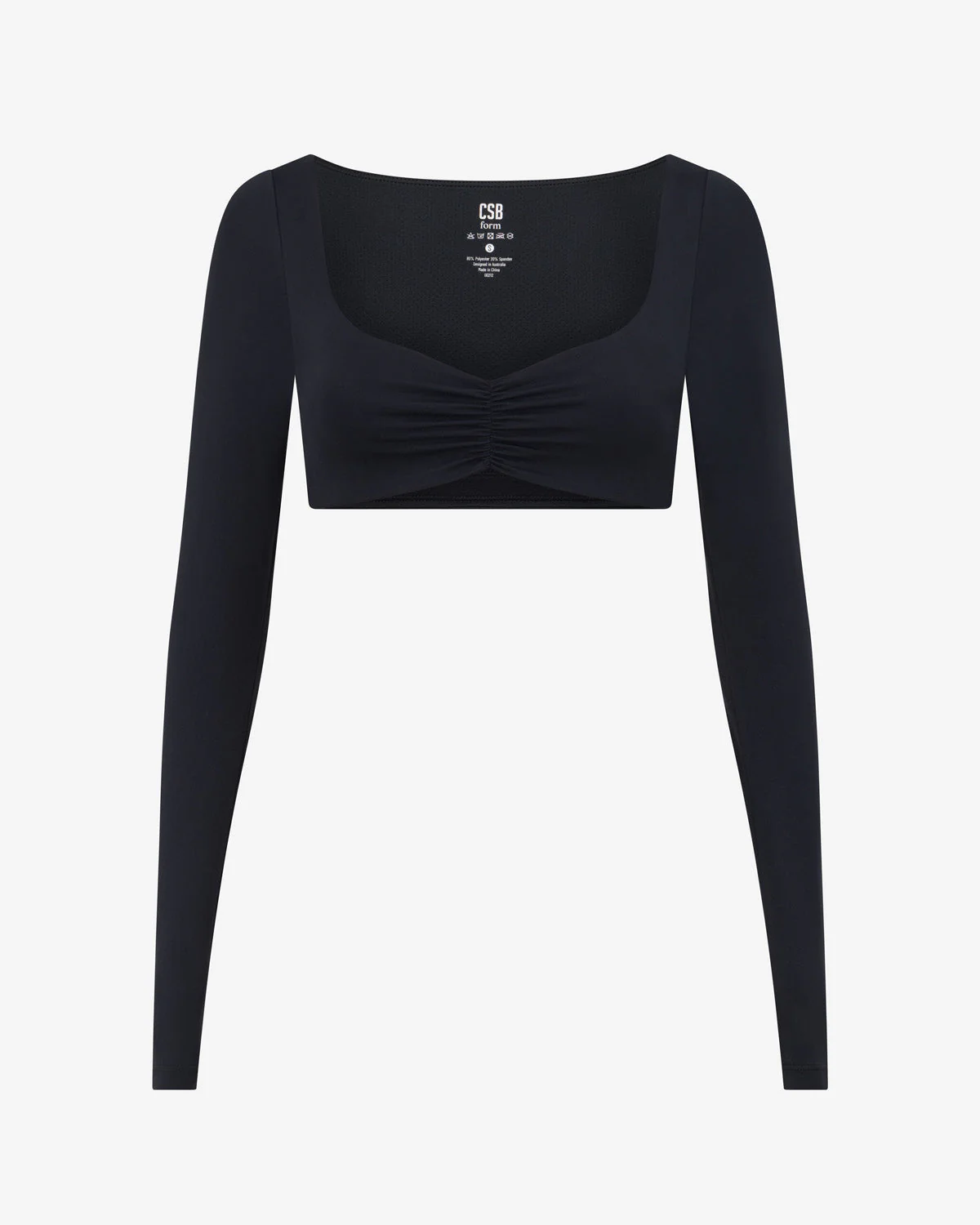 Form Margo Long Sleeve Top | Black - Image 4