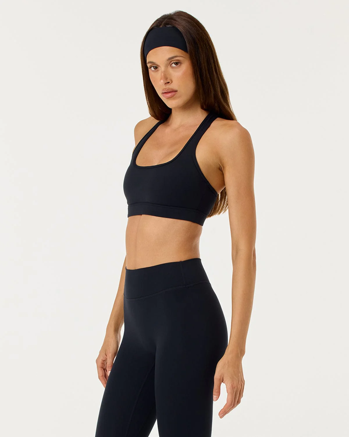 Form Racerback Crop | Black - Image 4