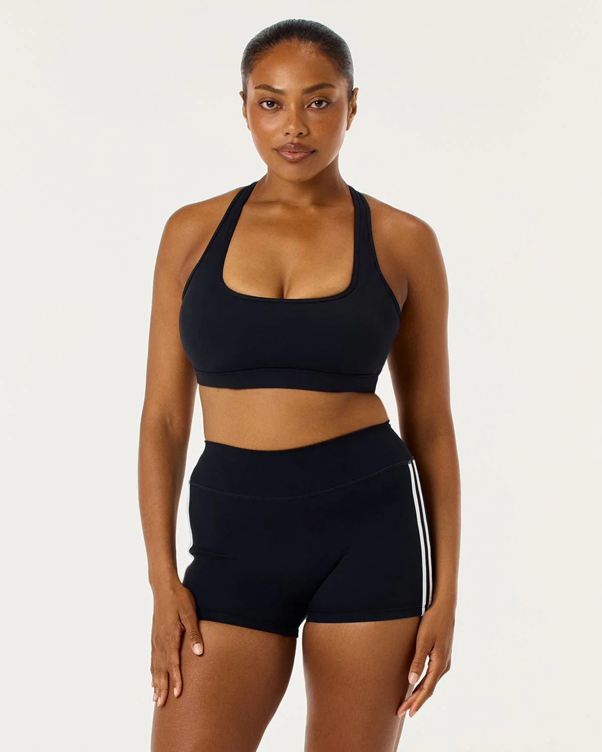 Form Racerback Crop | Black - Image 5