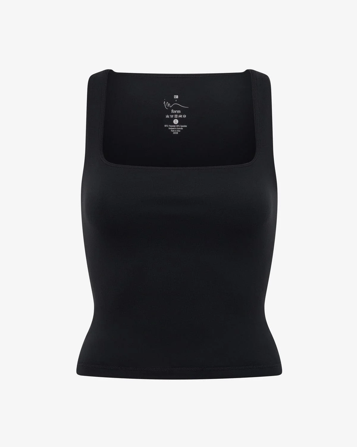 Form Scoop Tank | Black - Image 12