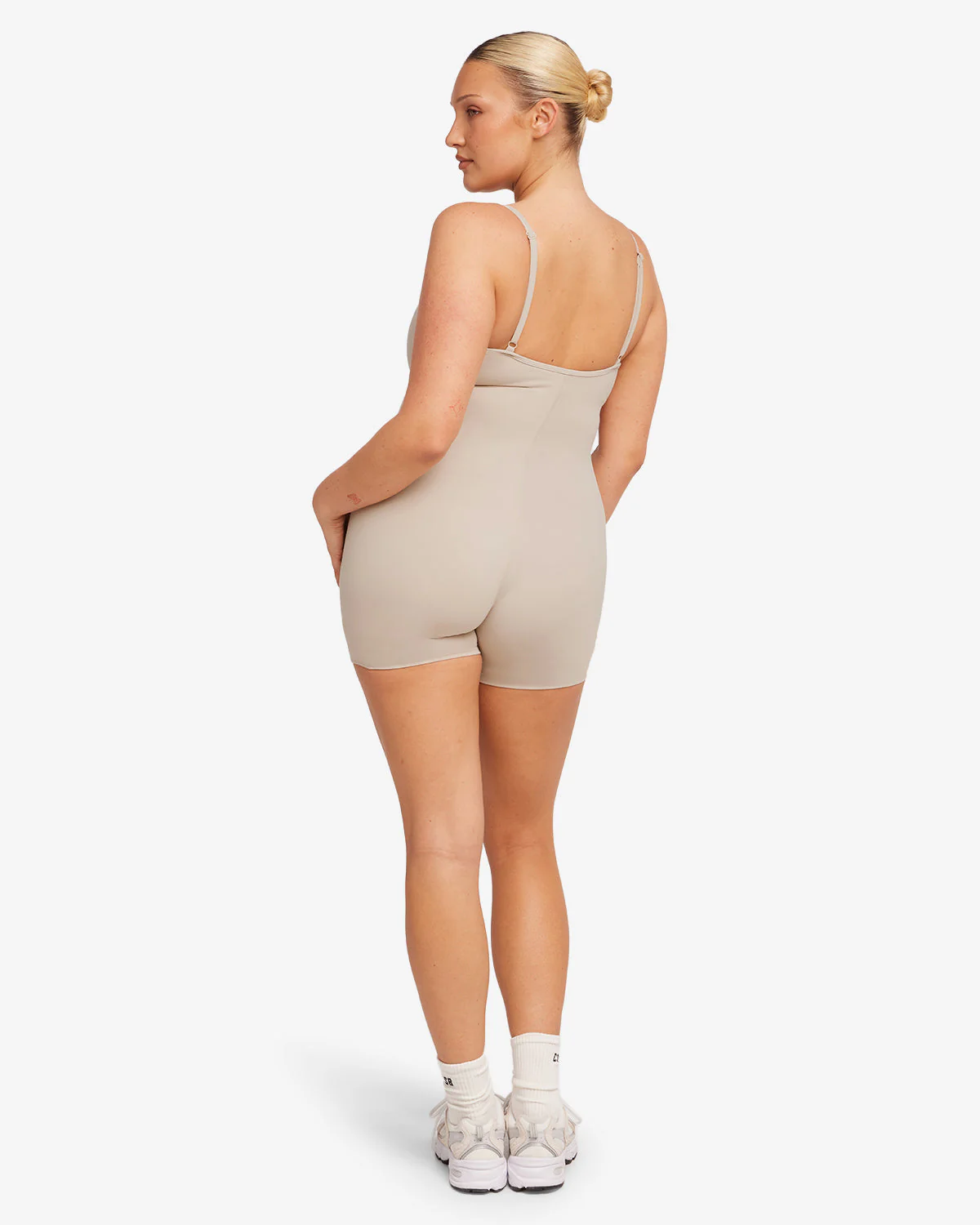 Form Staple Playsuit | Fawn - Image 8