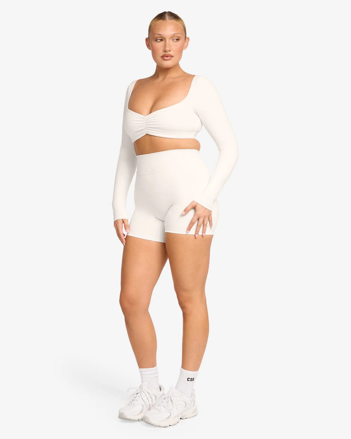 Form V Waist Shorts 5" | Vanilla - Image 16