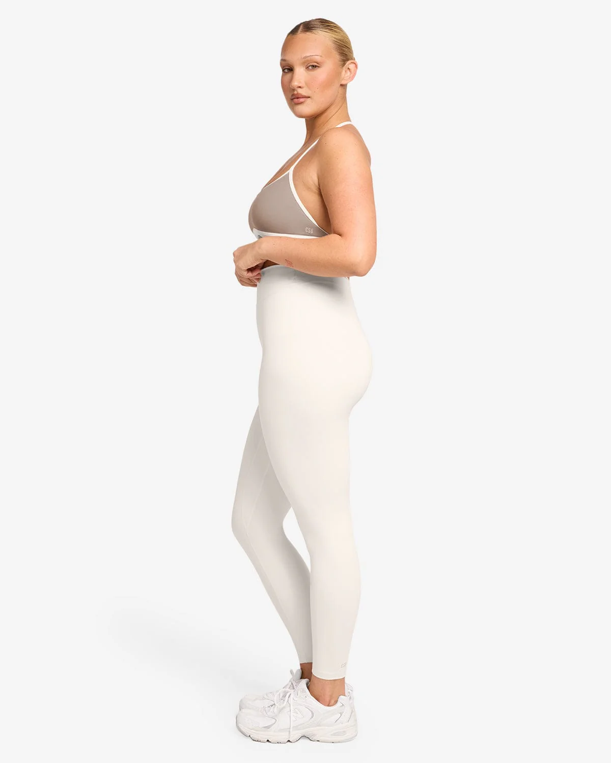 Form V Waist Leggings | Vanilla - Image 7