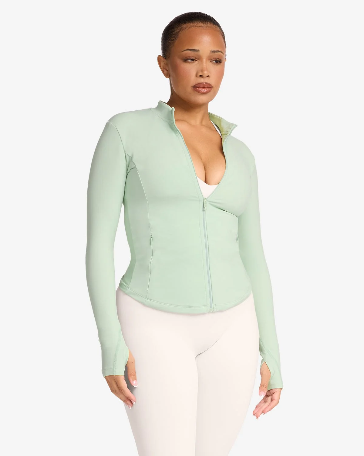 Freedom Longline Contour Jacket | Mist - Image 11