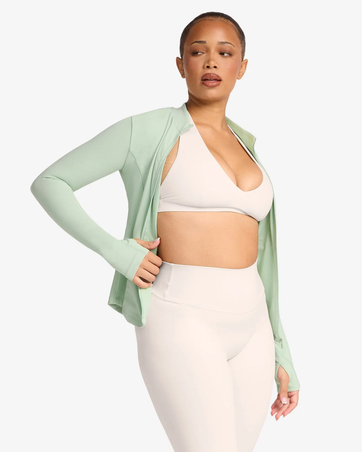 Freedom Longline Contour Jacket | Mist - Image 14