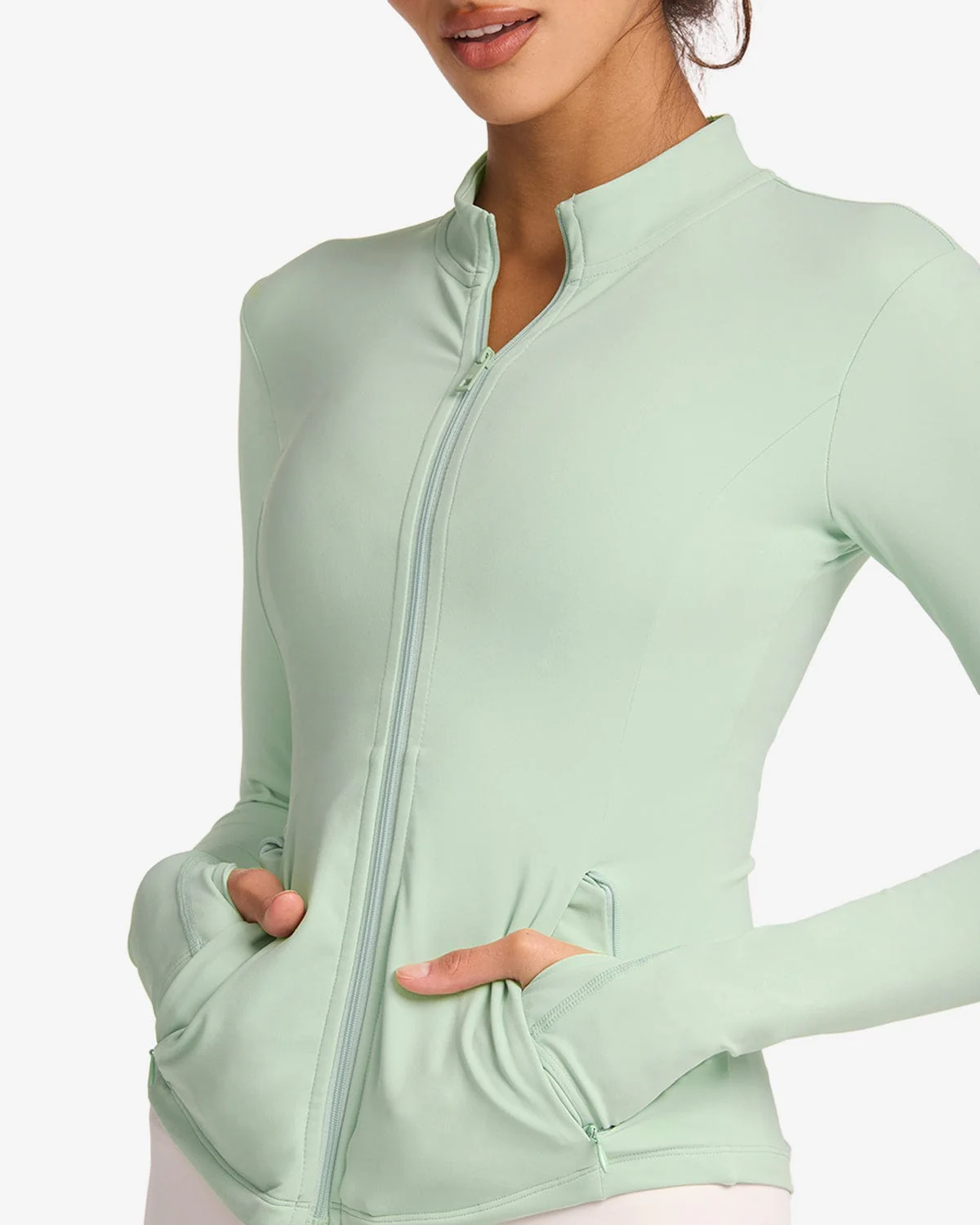 Freedom Longline Contour Jacket | Mist - Image 5