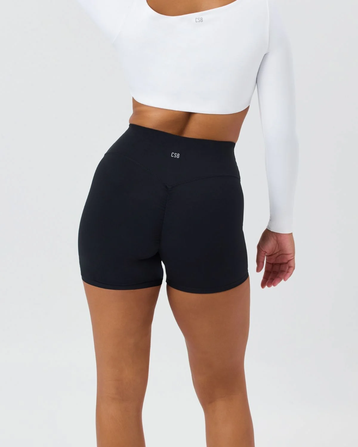 Freedom Scrunch Shorts 4" | Black - Image 3