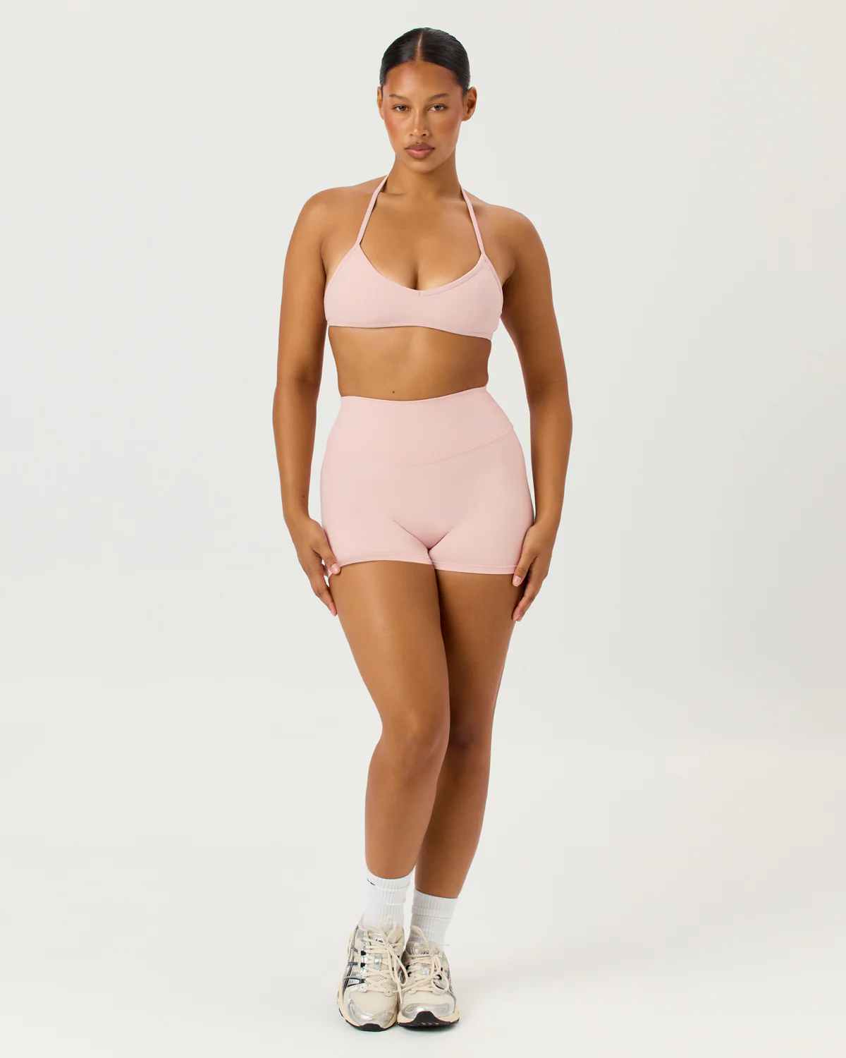 Freedom Scrunch Shorts 4" | Blush - Image 4