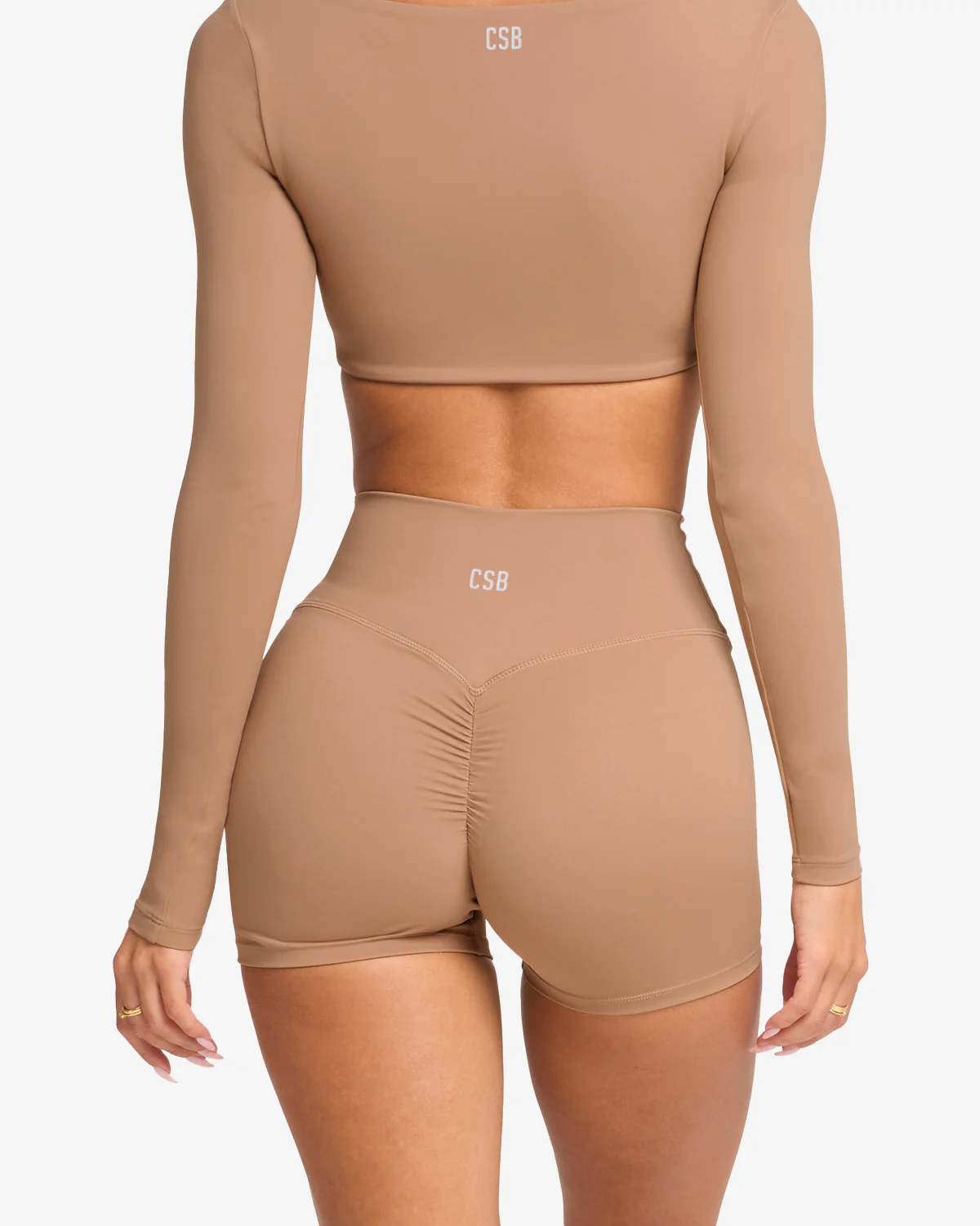 Freedom Scrunch Shorts 4" | Toffee - Image 5