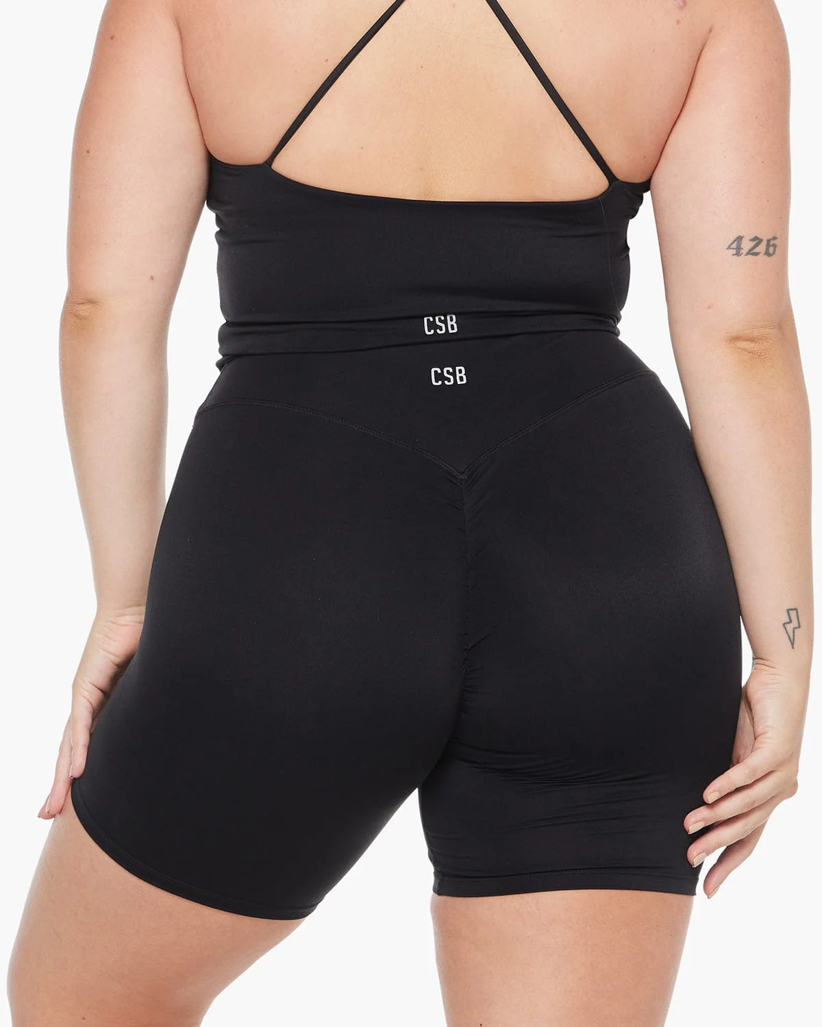Freedom Scrunch Shorts 6" | Black - Image 9