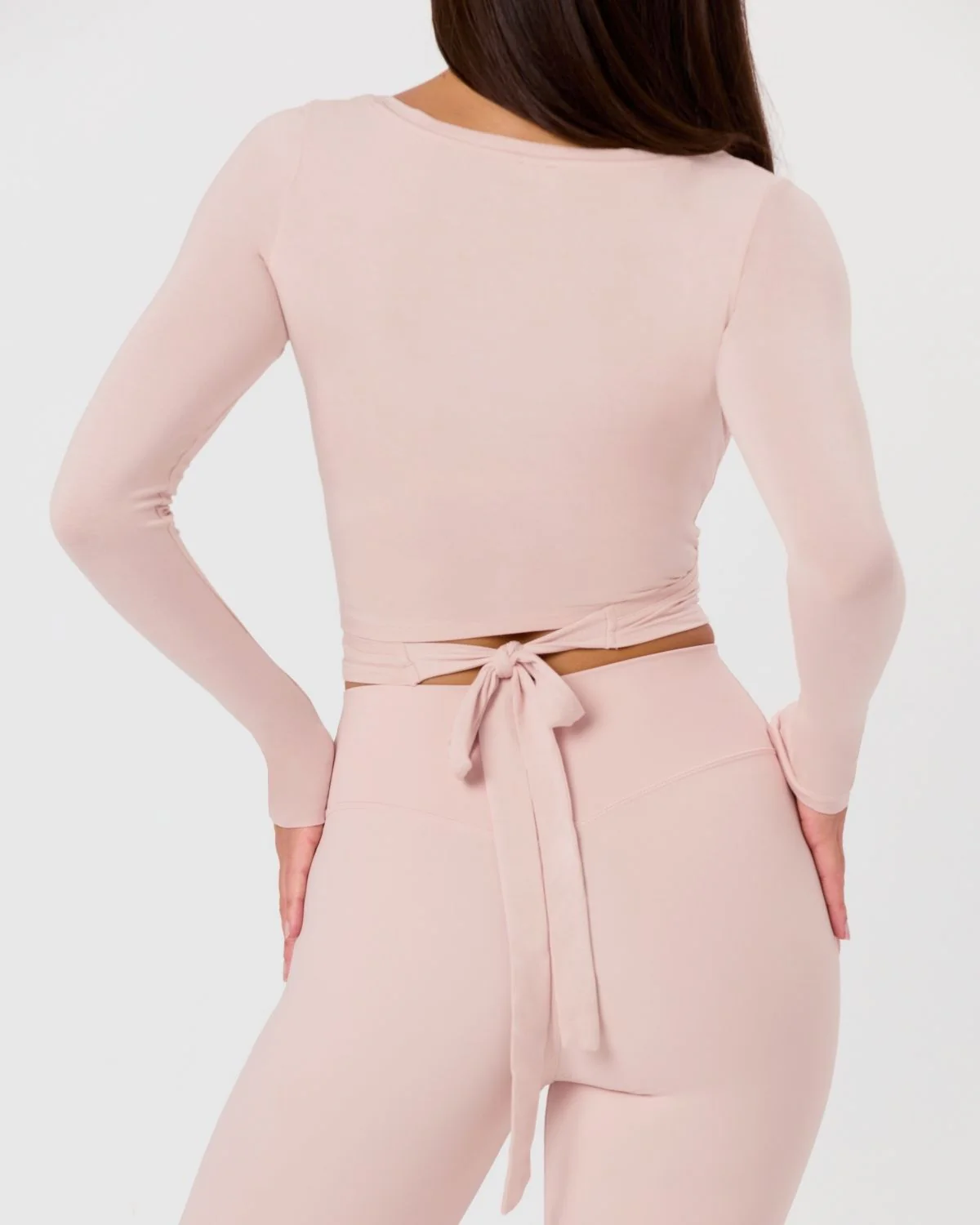 Ballet Wrap Top | Blush - Image 3
