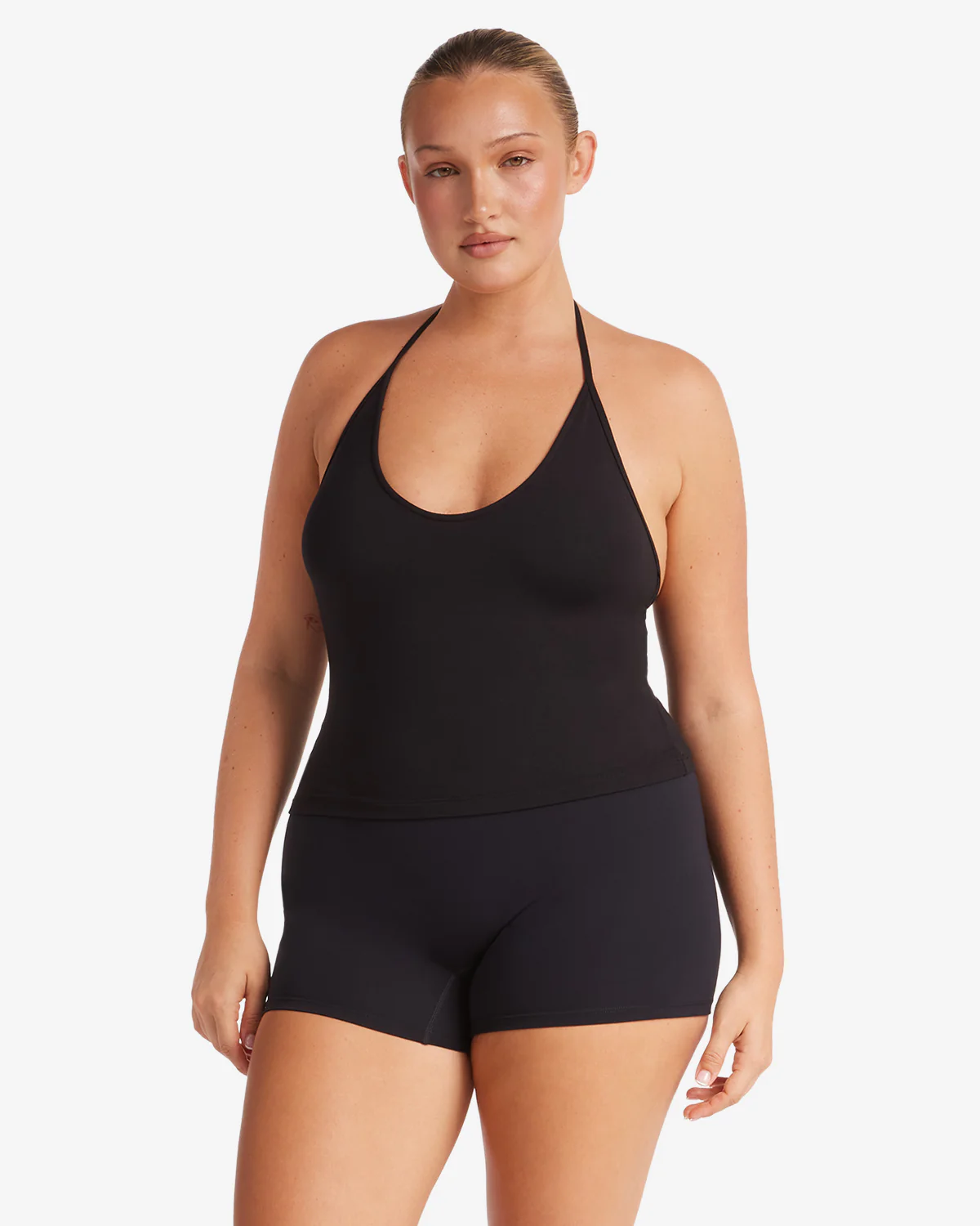Halter Tie Tank | Black - Image 8