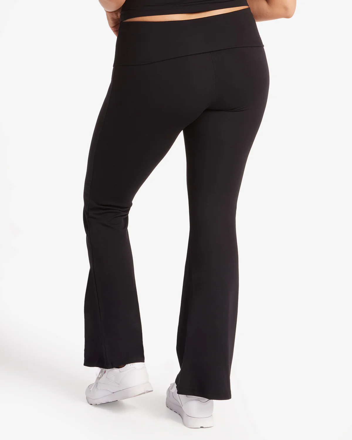 Jersey Flare Pant | Black - Image 13