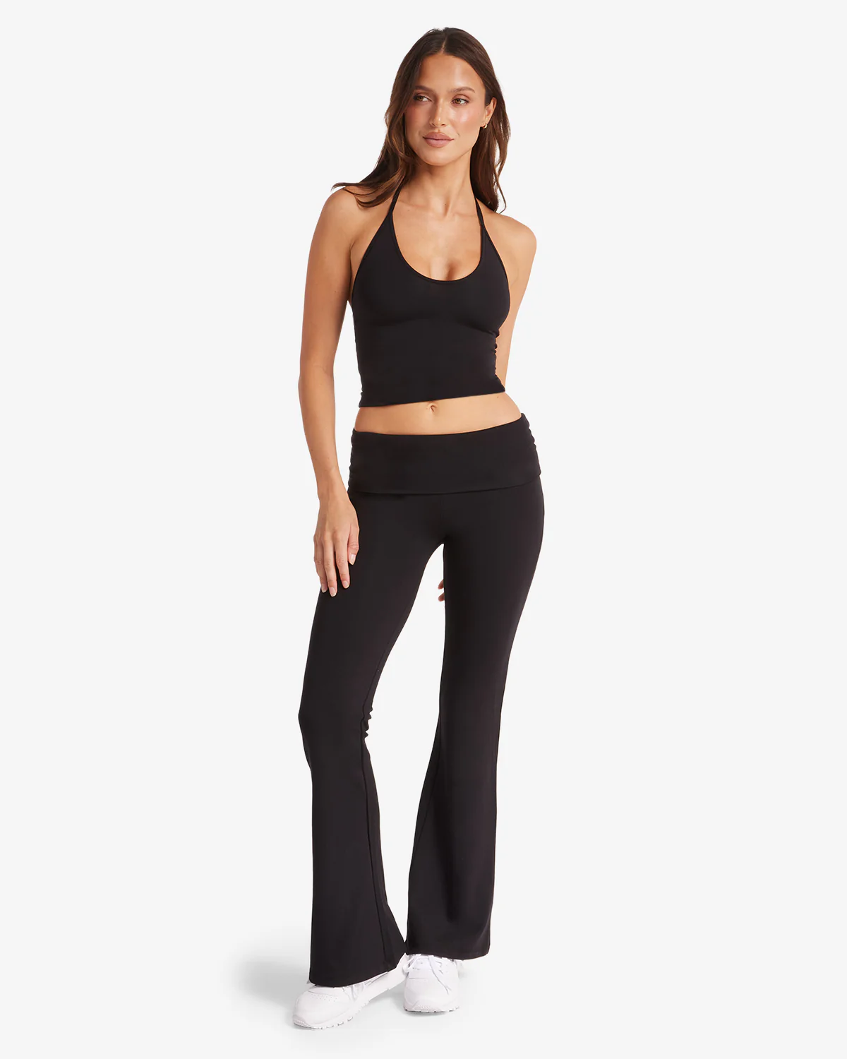 Jersey Flare Pant | Black - Image 15
